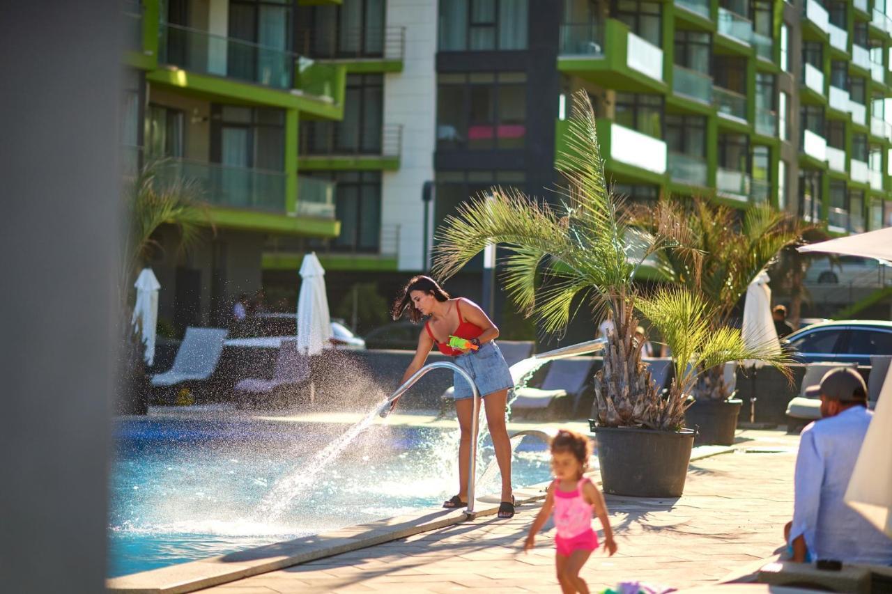 Cristalex Studio Aparthotel Pool & Spa Mamaia Nord Năvodari Buitenkant foto