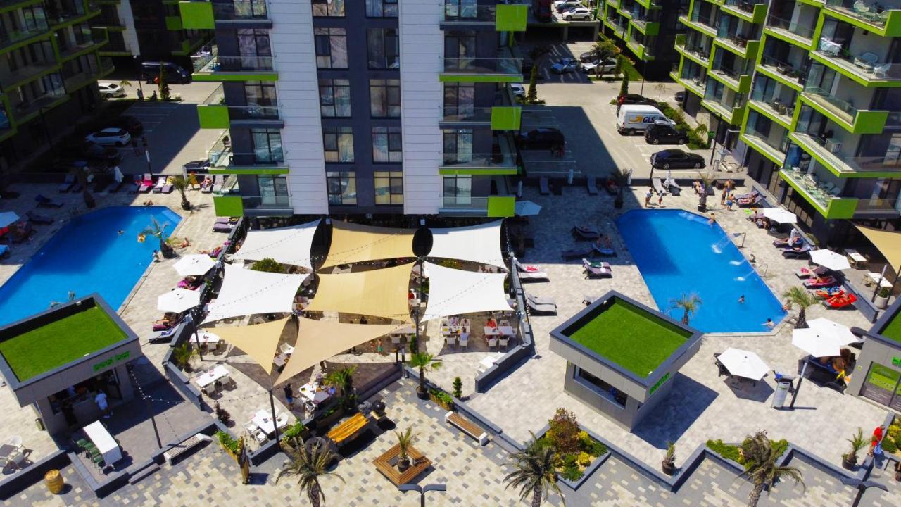 Cristalex Studio Aparthotel Pool & Spa Mamaia Nord Năvodari Buitenkant foto